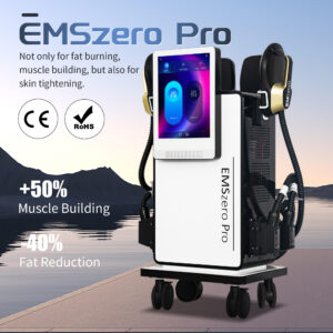 16 Tesla EMSlim Neo EMS RF Body Sculpting Machine - 4 Handle Hiemt Muscle Stimulator