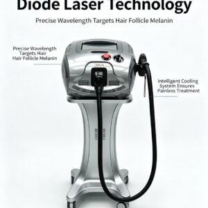 Speed Salon Ice Titanium Depilacion Diodo Trio Diode 808 nm Diode Hair Removal Equipment - Professional 808nm Diode Laser equipment by SMIO