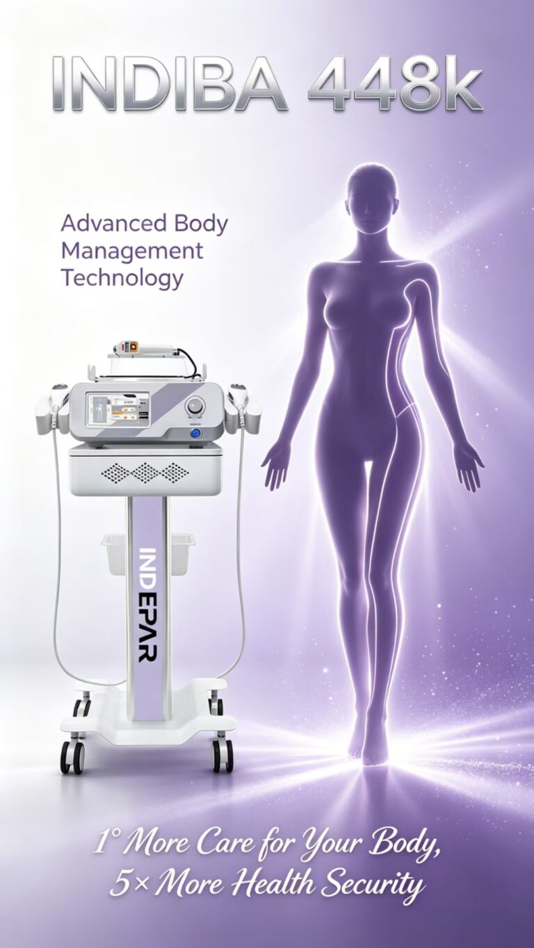 INDIBA 448 Khz Rf Tecar Therapy Ret Cet Rf Radio Frequency 448 K Monopolar Physiotherapy Physio Tecar Therapy Machine