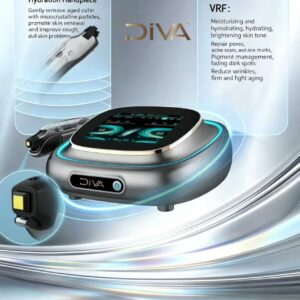 Nano Crystal Micro-Needling RF Skin Rejuvenation Machine for Pigmentation Pores Wrinkles Hydration - Professional RF Microneedle / Collagen Gun equipment by SMIO