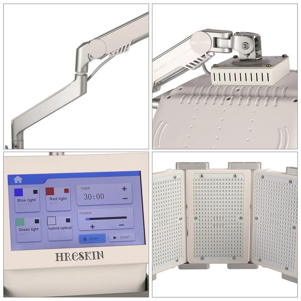 Vertical 7-Color PDT LED Light Therapy Machine - Professional LED Light Therapy equipment by SMIO
