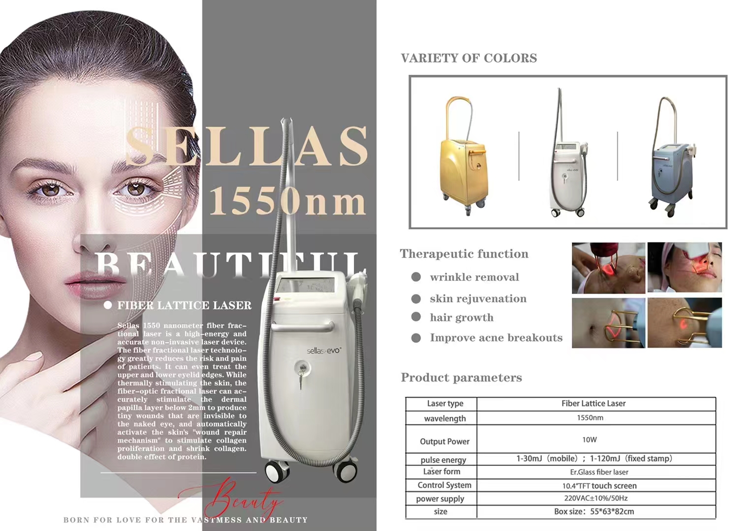 Portable Picosecond Laser Tattoo Removal Machine - Professional Picosecond / CO2 / Nd:YAG Laser equipment by SMIO