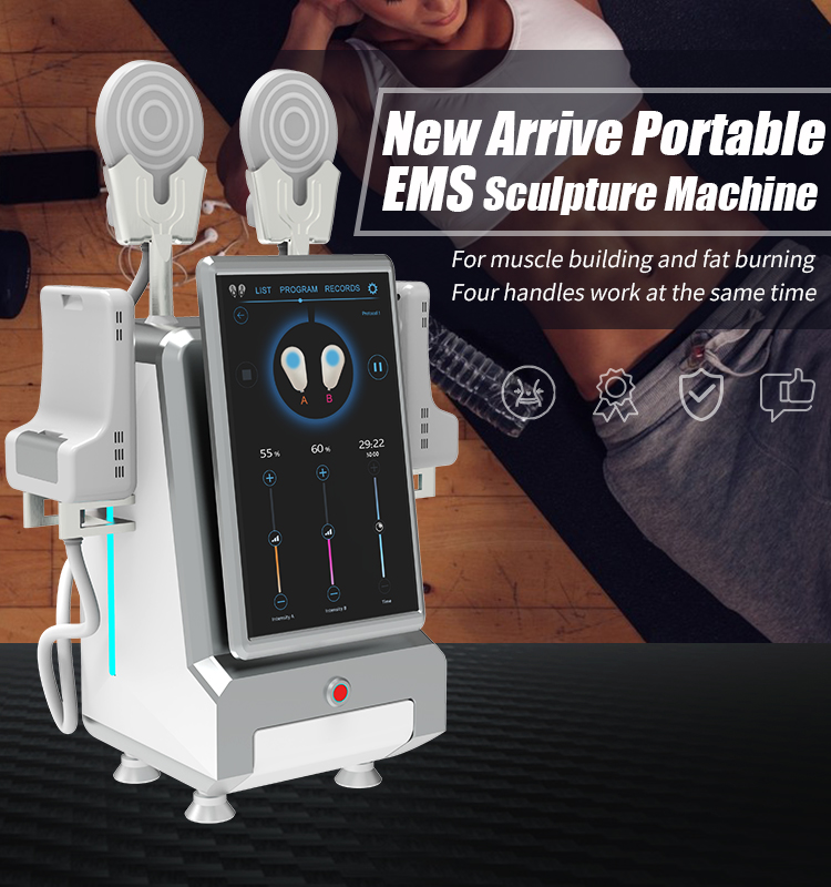 台式顶配EMS 4手柄 - SMIO #155 - Professional EMS Body Sculpting equipment by SMIO