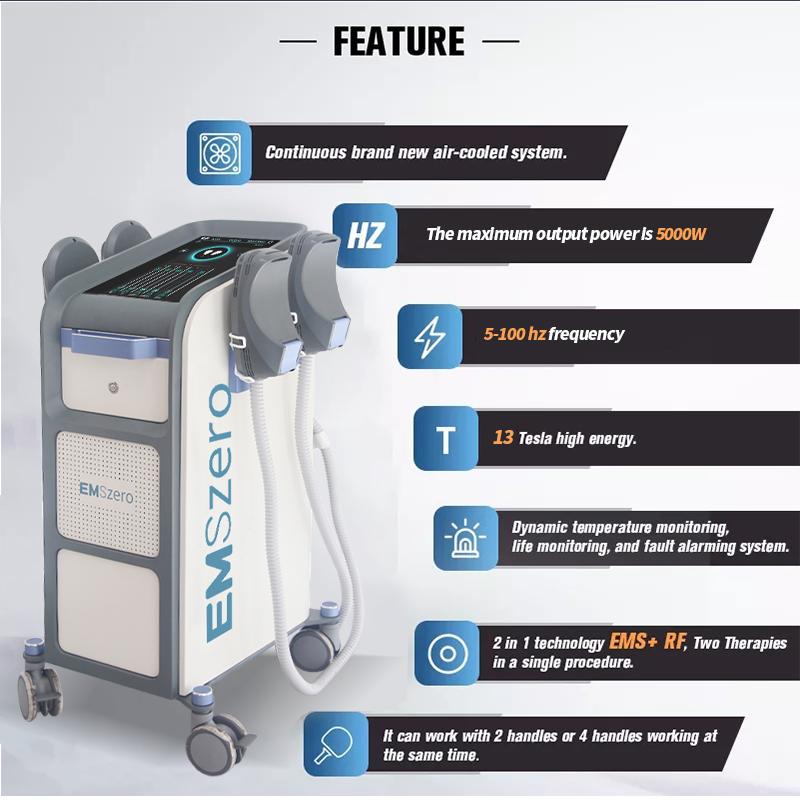立式EMS 4手柄 - SMIO #157 - Professional EMS Body Sculpting equipment by SMIO