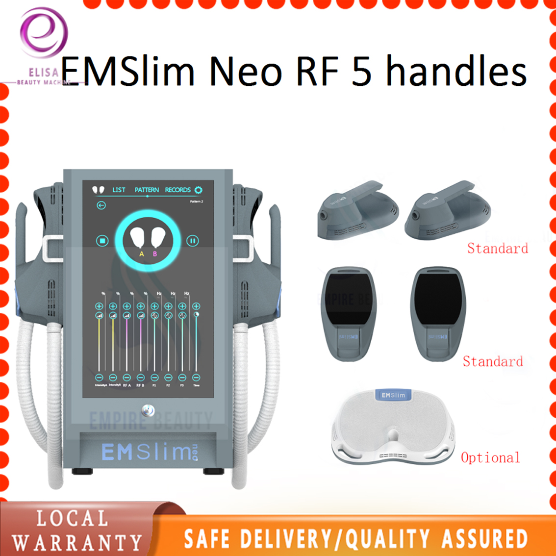 EMS 4手柄 - SMIO #170 - Professional EMS Body Sculpting equipment by SMIO