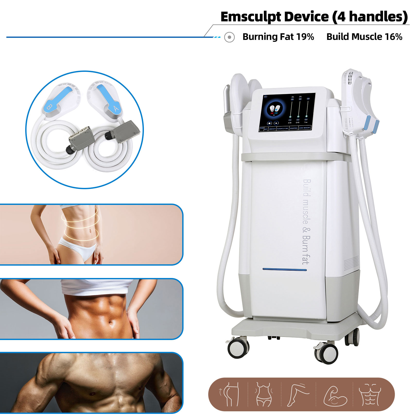 立式EMS - SMIO #178 - Professional EMS Body Sculpting equipment by SMIO