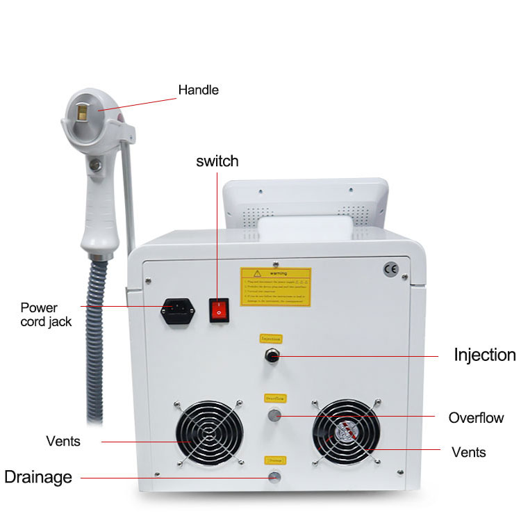 台式808 - SMIO #180 - Professional 808nm Diode Laser equipment by SMIO