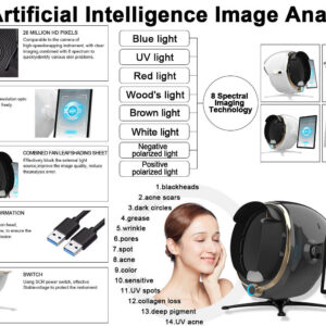 皮肤检测仪 - SMIO #195 - Professional 3D Skin Analyzer equipment by SMIO
