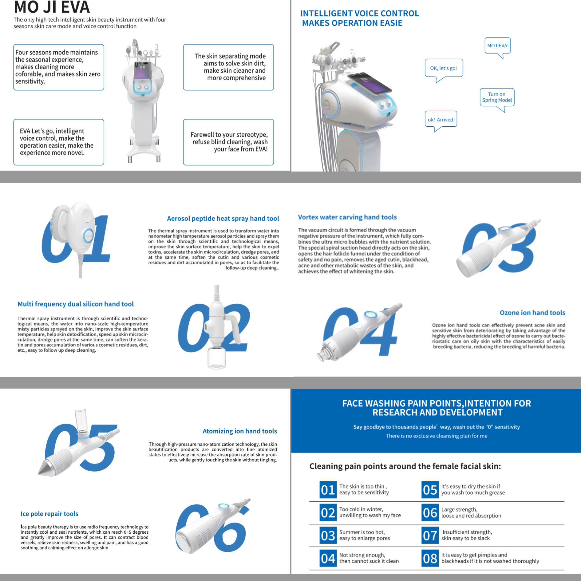 伊娃6合1小气泡 - SMIO #211 - Professional HydraFacial / Oxygen Infusion equipment by SMIO