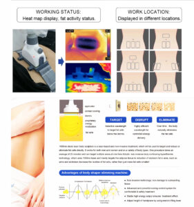 EMS Heat Map Body Sculpting Machine