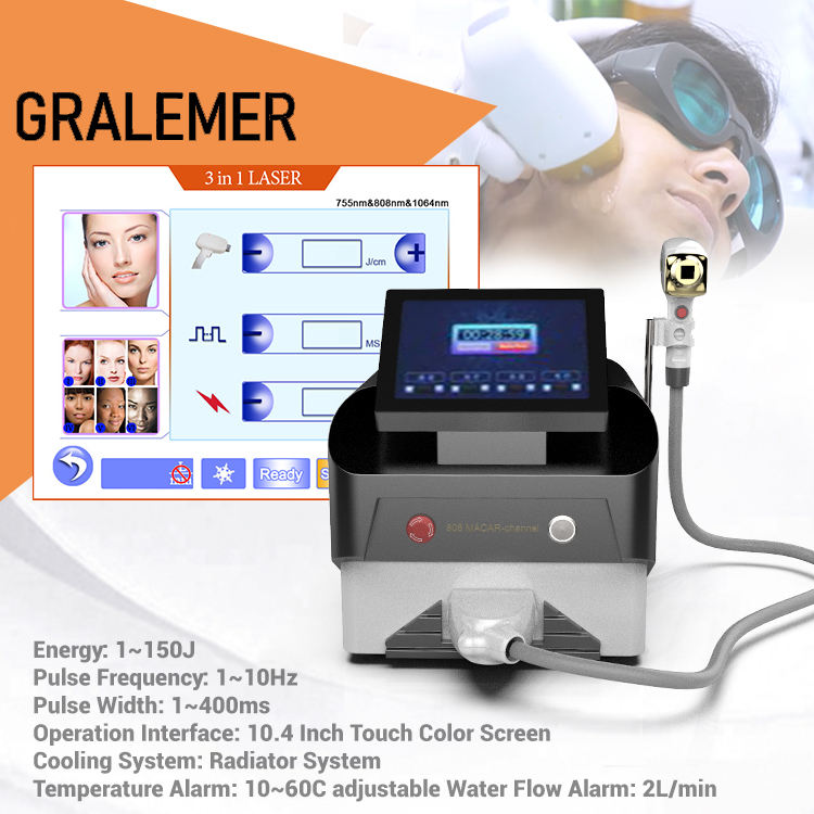 台式810 - SMIO #256 - Professional 808nm Diode Laser equipment by SMIO
