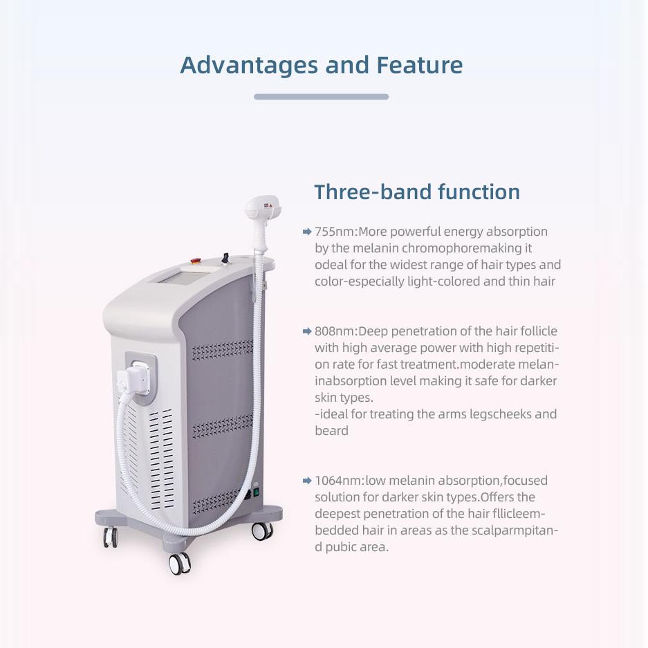 立式810脱毛 - SMIO #261 - Professional 808nm Diode Laser equipment by SMIO