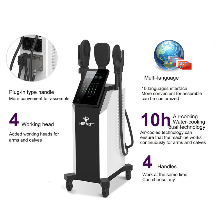 立式EMS 5手柄 - SMIO #283 - Professional EMS Body Sculpting equipment by SMIO
