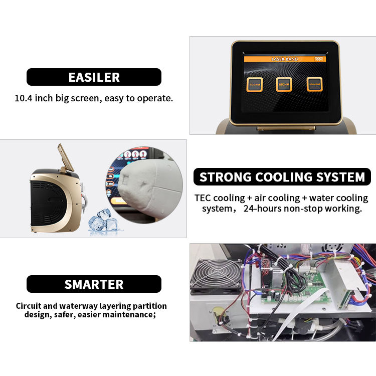 台式 黑金810 - SMIO #295 - Professional 808nm Diode Laser equipment by SMIO