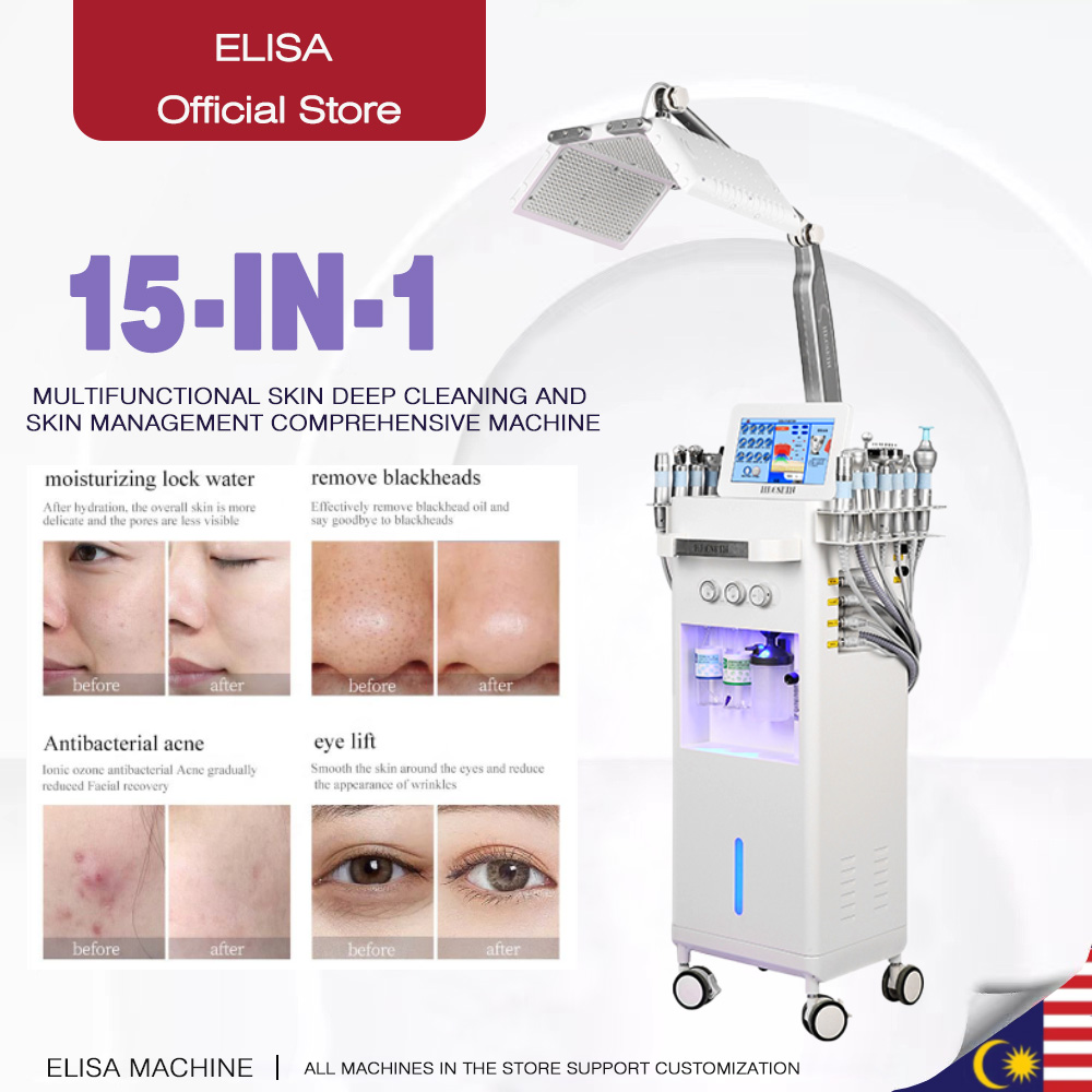 15合1大气泡 - SMIO #337 - Professional HydraFacial / Oxygen Infusion equipment by SMIO