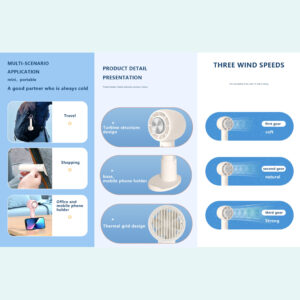 Portable Handheld Cooling Fan